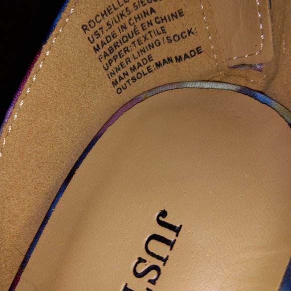 Just Fab ultra high heel strappy shoe size 7 - Picture 4 of 7